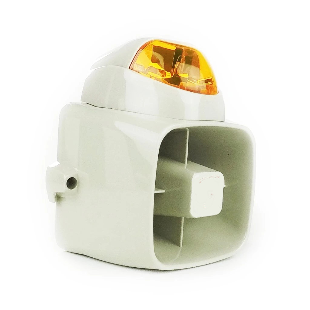 Indoor-Outdoor 15W Siren with Strobe