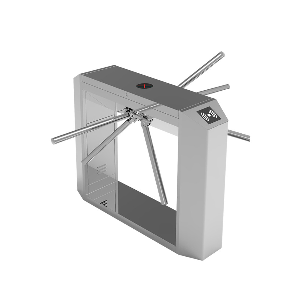 Stainless Steel Optional Rfid Card Reader Tripod Turnstile Barrier